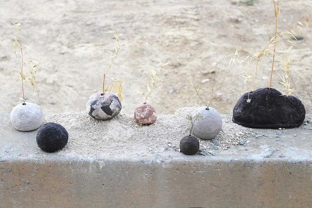 series of animism sculptures